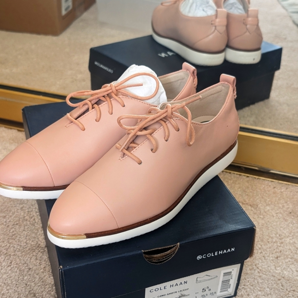 New Cole Haan Grand ambition lace shoes